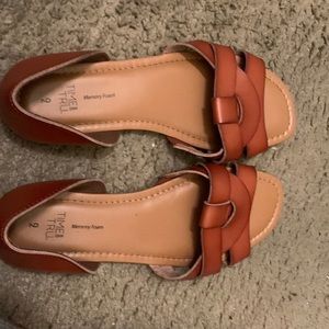 Brown Flats Size 9
